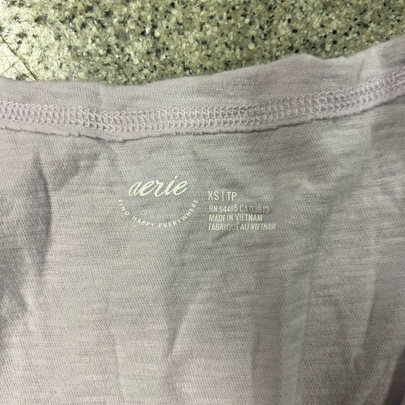 AERIE Two Piece Matching set Purple - Picture 4 of 5